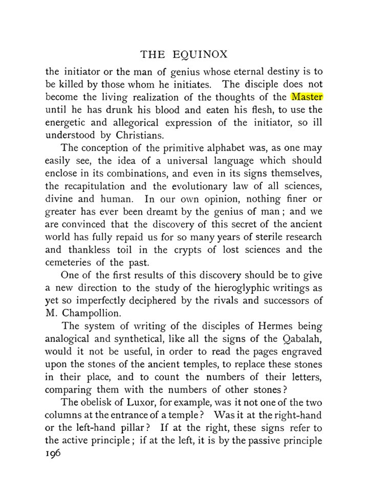 Original scan of The Equinox (Volume I, Number IX), PDF page 494