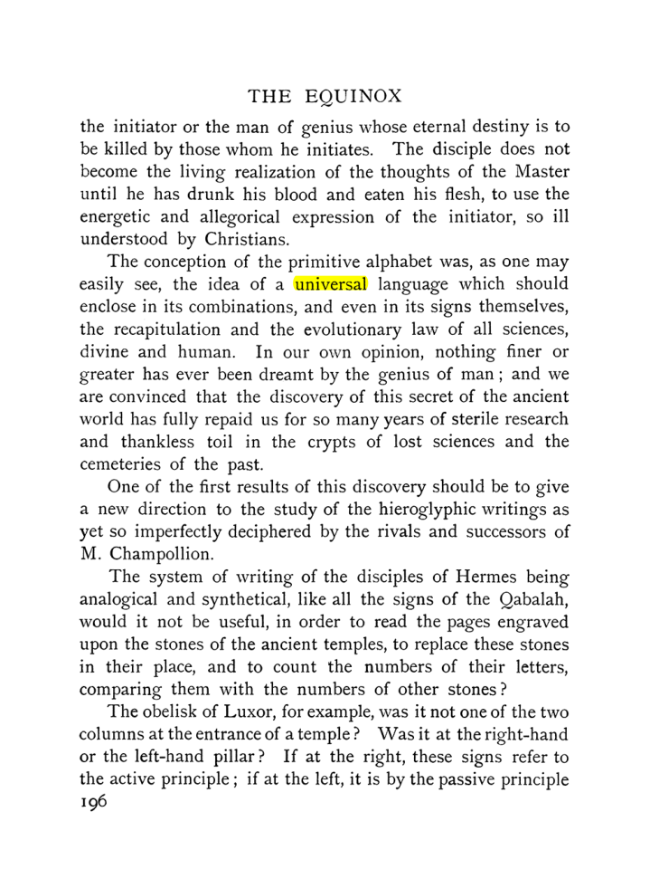 Original scan of The Equinox (Volume I, Number IX), PDF page 494