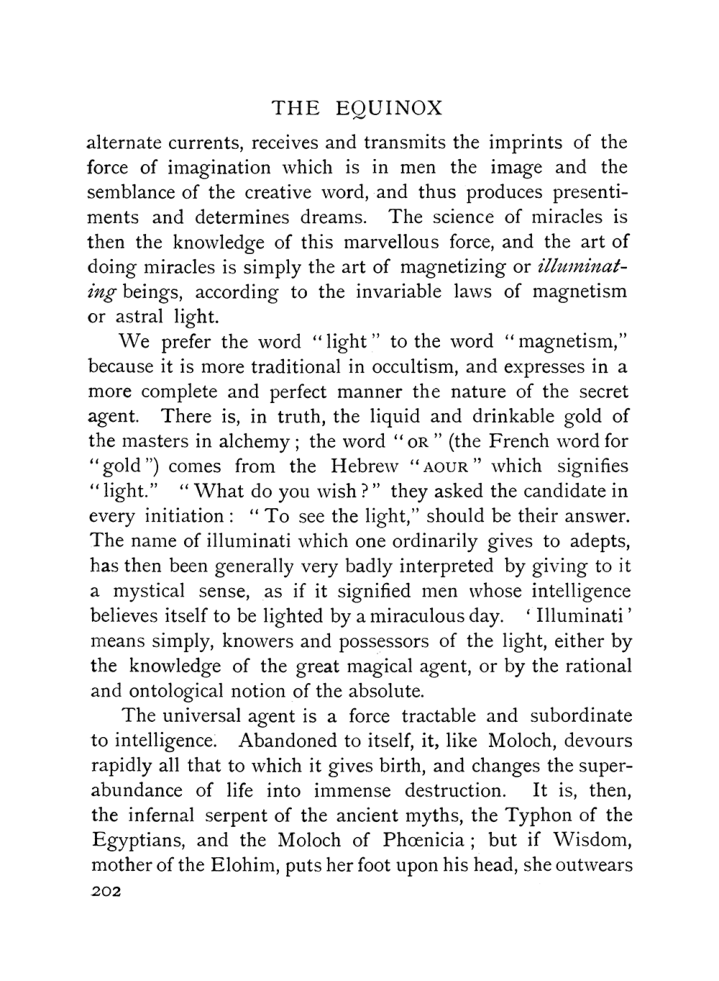 Original scan of The Equinox (Volume I, Number IX), PDF page 500