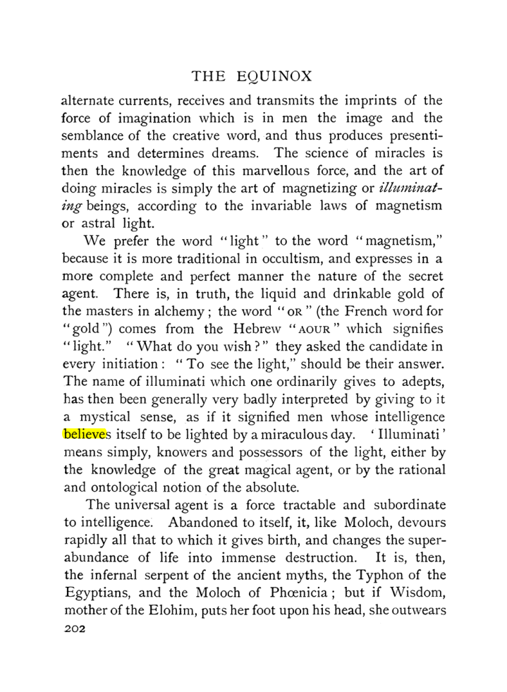 Original scan of The Equinox (Volume I, Number IX), PDF page 500
