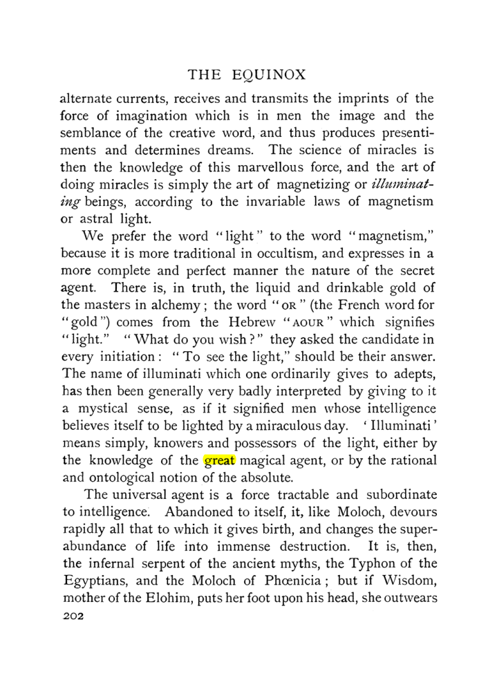 Original scan of The Equinox (Volume I, Number IX), PDF page 500