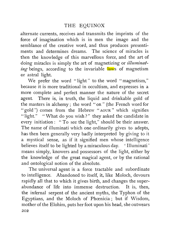 Original scan of The Equinox (Volume I, Number IX), PDF page 500