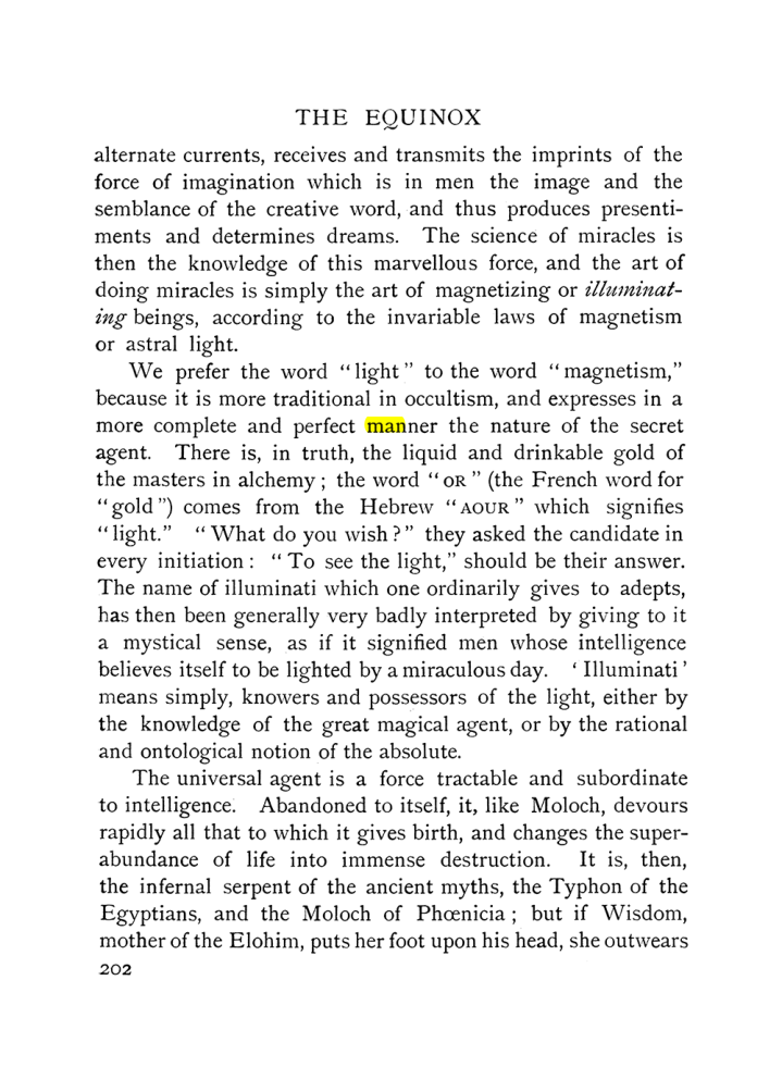 Original scan of The Equinox (Volume I, Number IX), PDF page 500