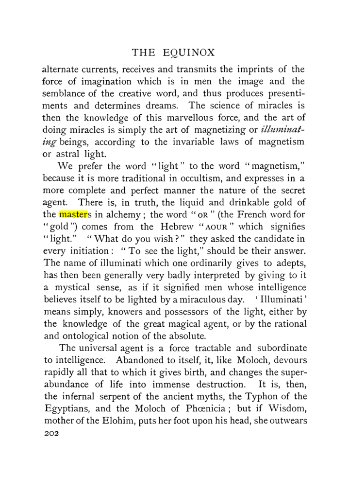 Original scan of The Equinox (Volume I, Number IX), PDF page 500