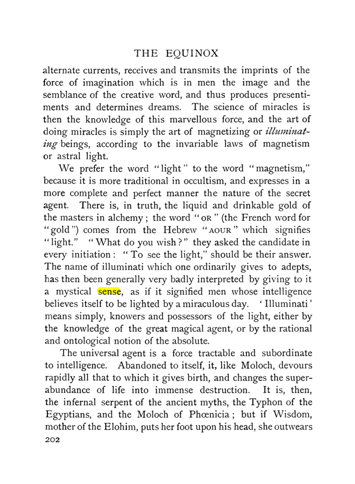 Original scan of The Equinox (Volume I, Number IX), PDF page 500