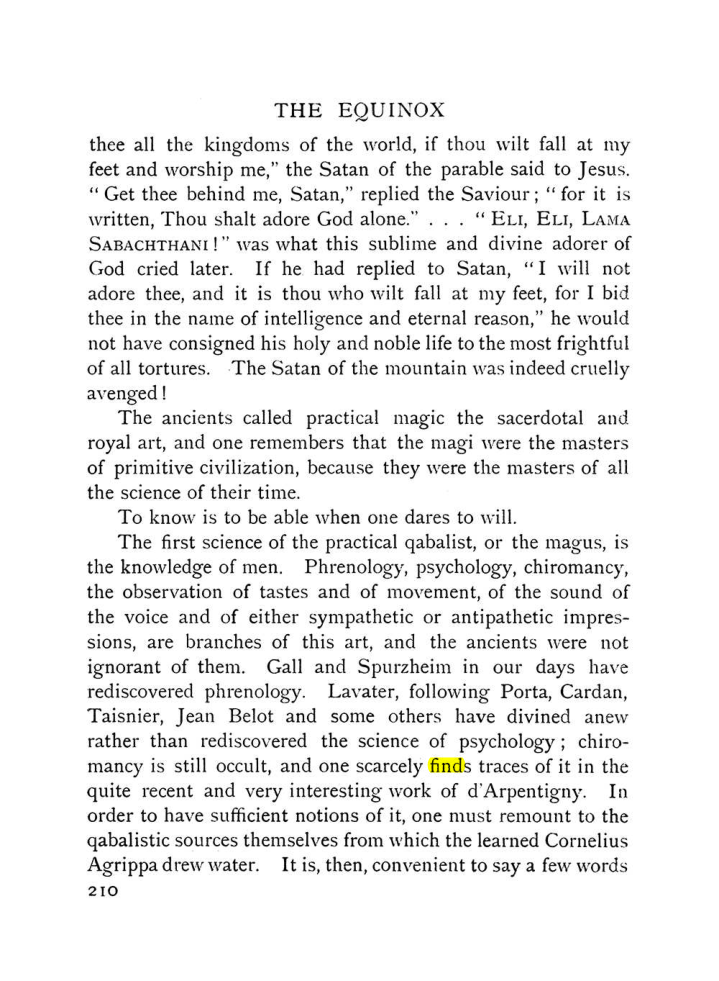 Original scan of The Equinox (Volume I, Number IX), PDF page 508