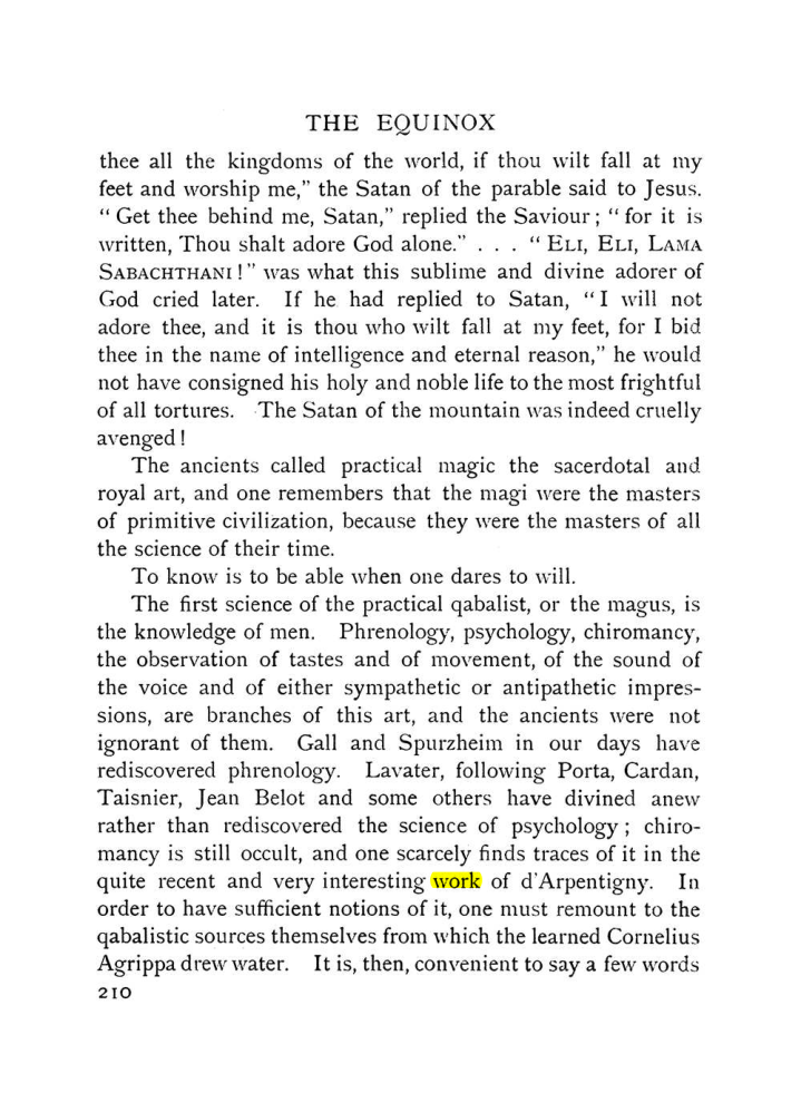 Original scan of The Equinox (Volume I, Number IX), PDF page 508