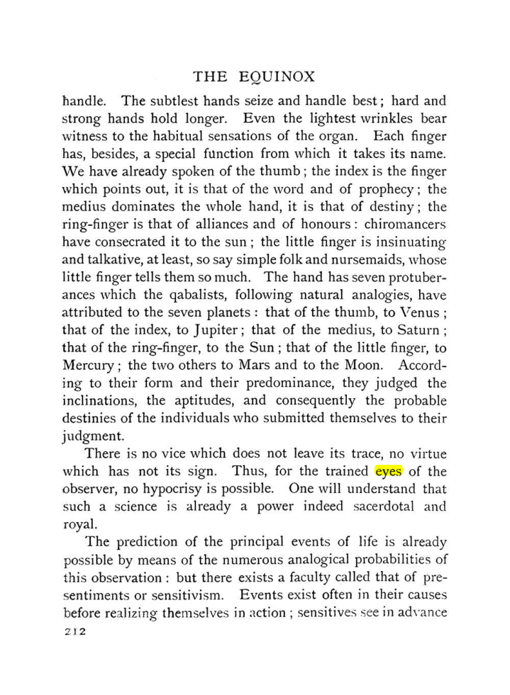 Original scan of The Equinox (Volume I, Number IX), PDF page 510