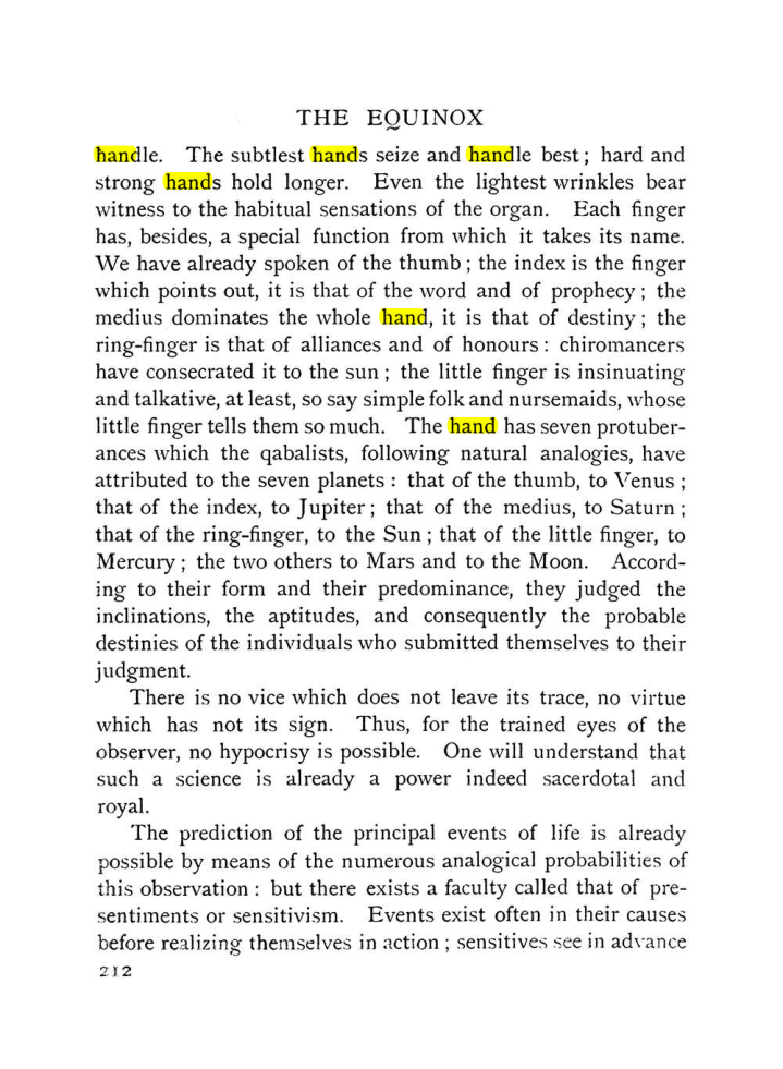 Original scan of The Equinox (Volume I, Number IX), PDF page 510
