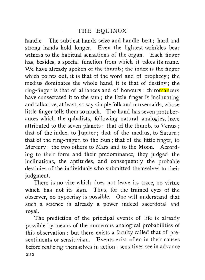 Original scan of The Equinox (Volume I, Number IX), PDF page 510