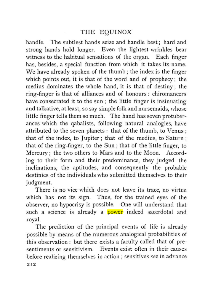 Original scan of The Equinox (Volume I, Number IX), PDF page 510