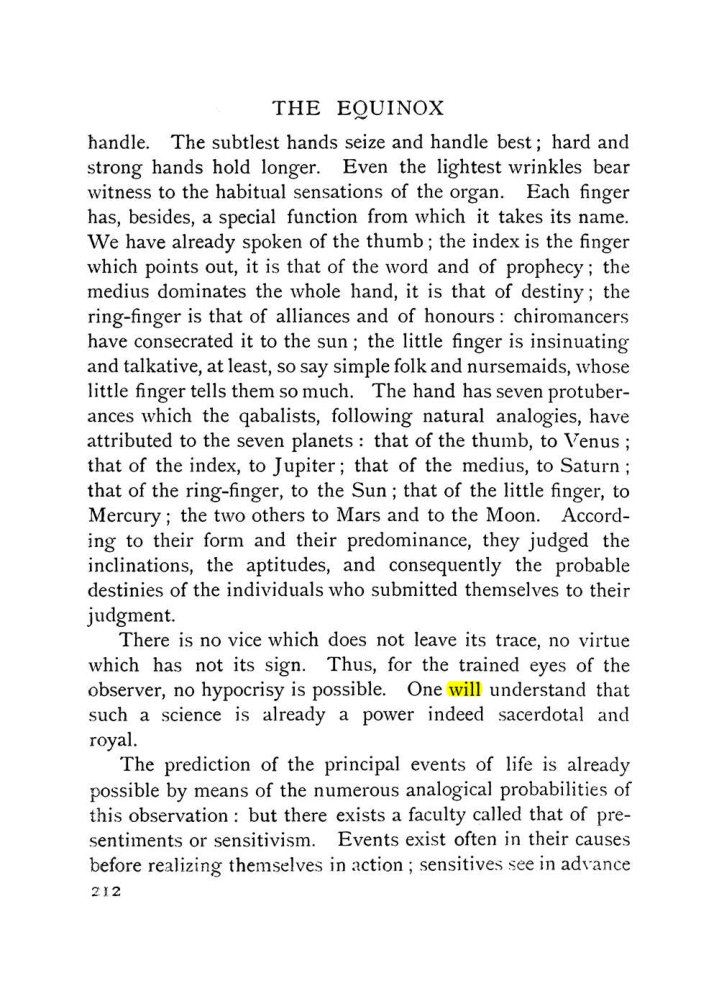 Original scan of The Equinox (Volume I, Number IX), PDF page 510