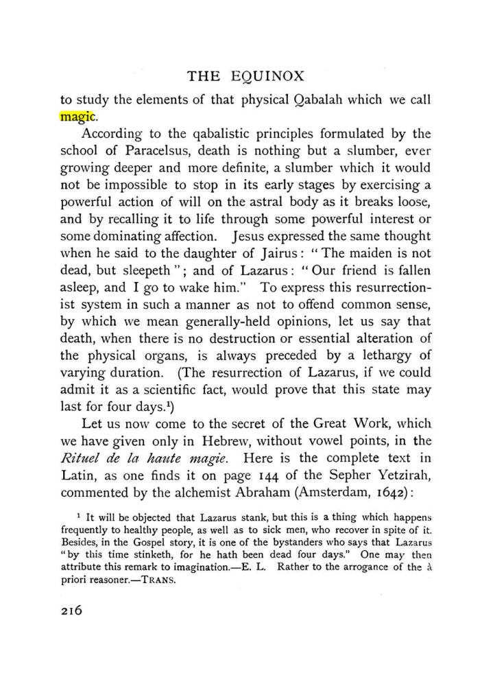 Original scan of The Equinox (Volume I, Number IX), PDF page 514