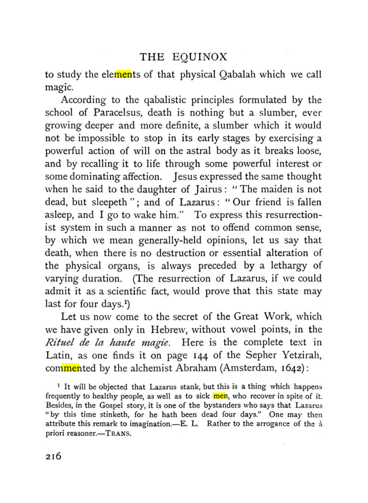 Original scan of The Equinox (Volume I, Number IX), PDF page 514