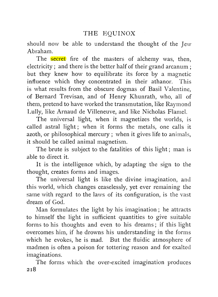 Original scan of The Equinox (Volume I, Number IX), PDF page 516