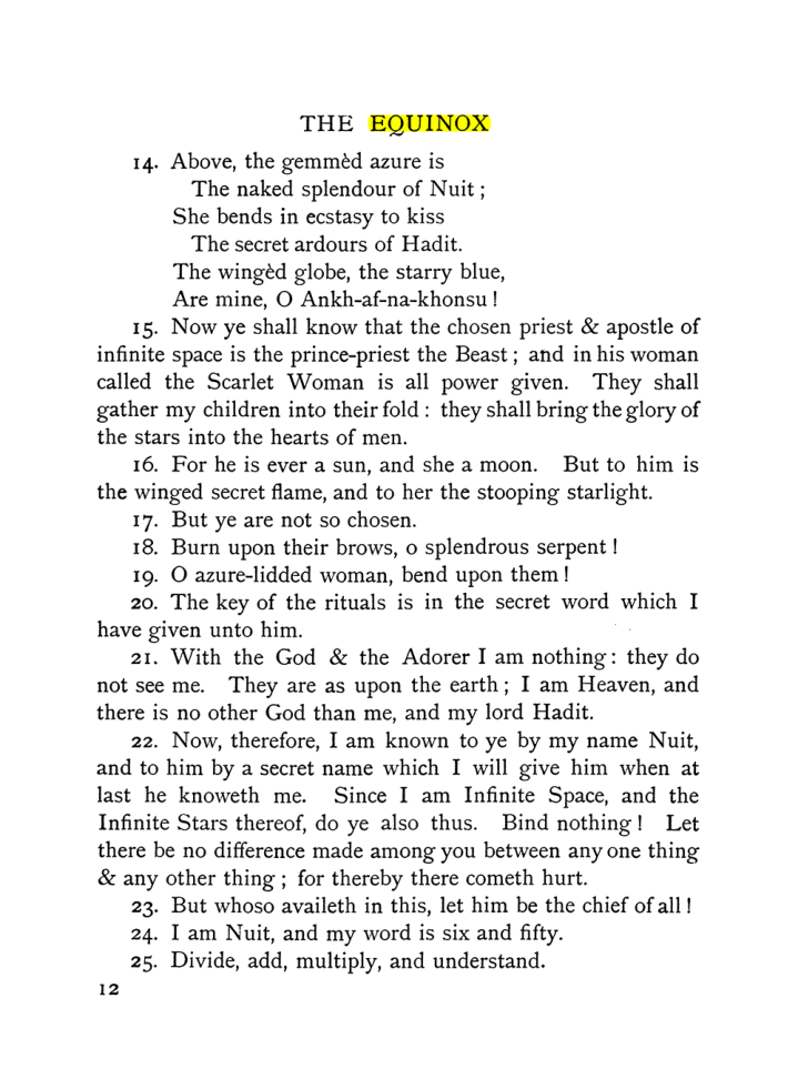Original scan of The Equinox (Volume I, Number IX), PDF page 52