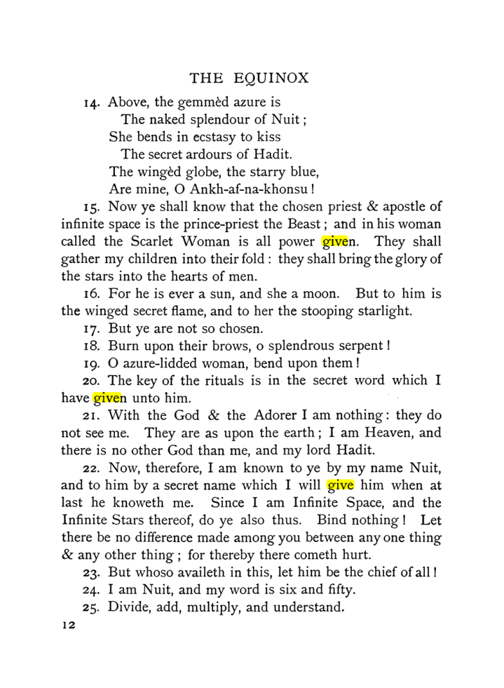 Original scan of The Equinox (Volume I, Number IX), PDF page 52