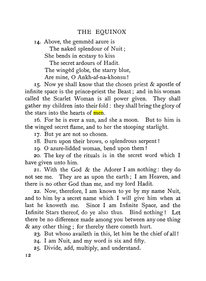 Original scan of The Equinox (Volume I, Number IX), PDF page 52