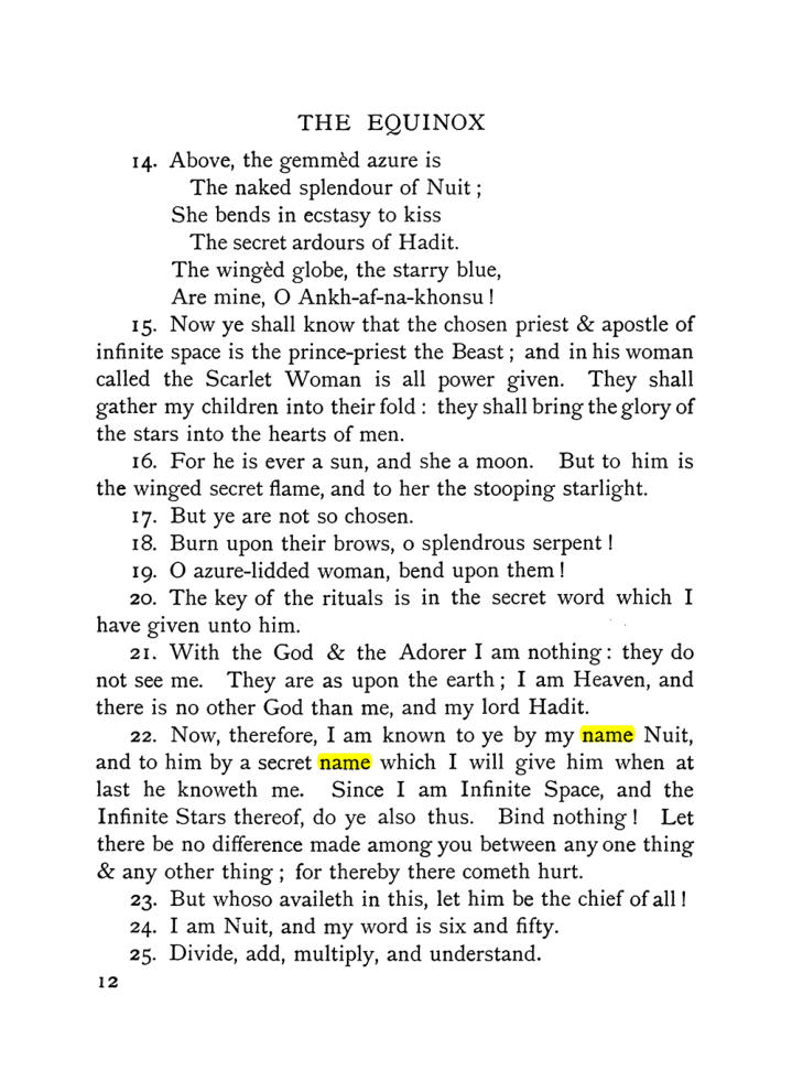 Original scan of The Equinox (Volume I, Number IX), PDF page 52