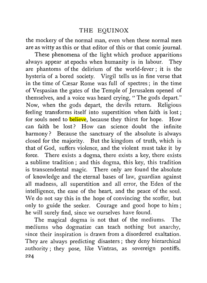 Original scan of The Equinox (Volume I, Number IX), PDF page 522