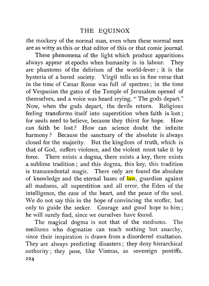 Original scan of The Equinox (Volume I, Number IX), PDF page 522