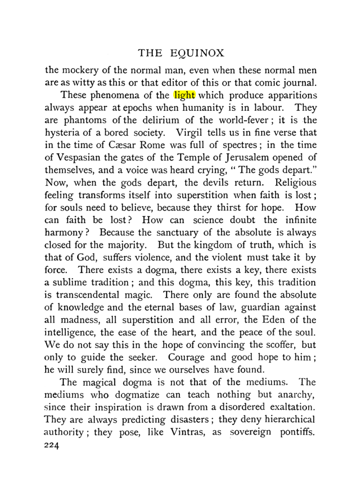 Original scan of The Equinox (Volume I, Number IX), PDF page 522