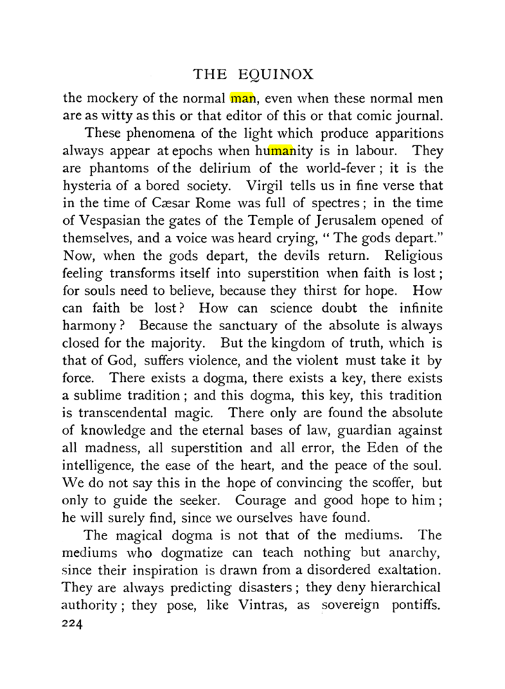 Original scan of The Equinox (Volume I, Number IX), PDF page 522