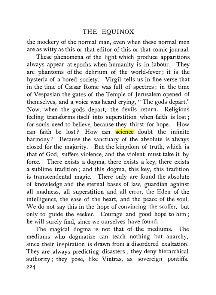 Original scan of The Equinox (Volume I, Number IX), PDF page 522