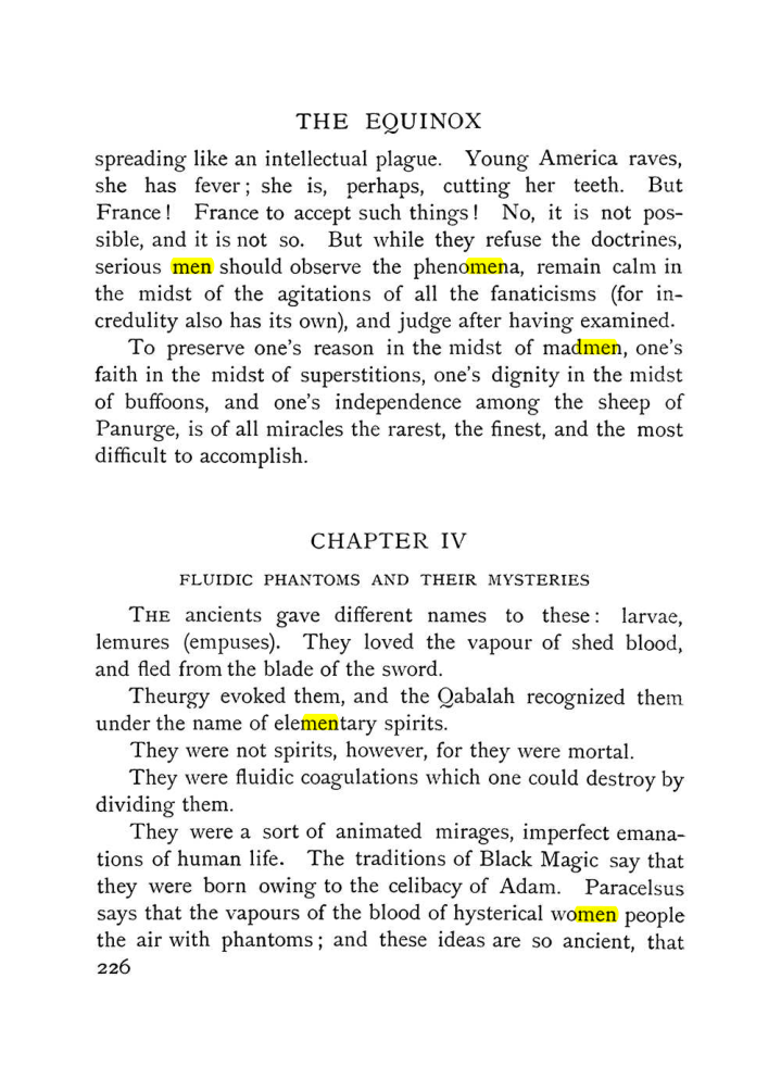 Original scan of The Equinox (Volume I, Number IX), PDF page 524