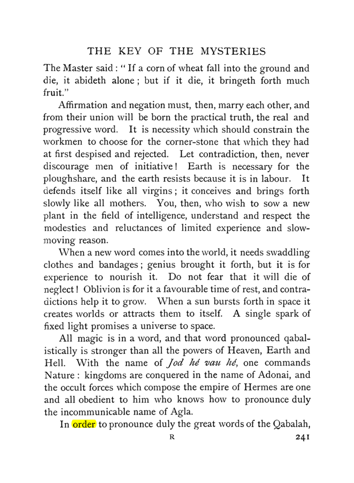 Original scan of The Equinox (Volume I, Number IX), PDF page 539