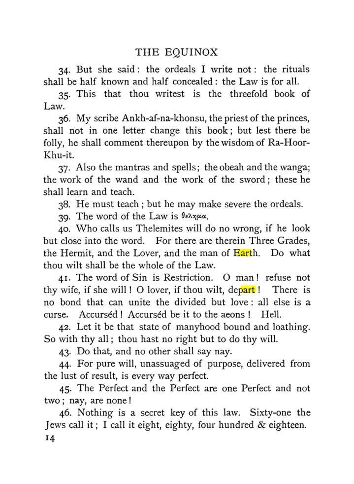 Original scan of The Equinox (Volume I, Number IX), PDF page 54