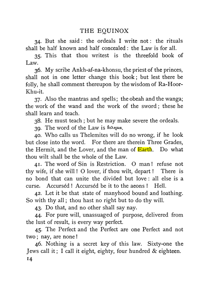 Original scan of The Equinox (Volume I, Number IX), PDF page 54
