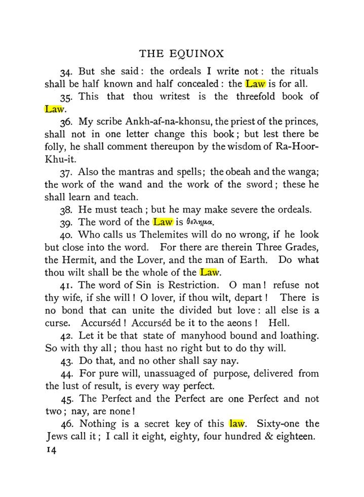 Original scan of The Equinox (Volume I, Number IX), PDF page 54