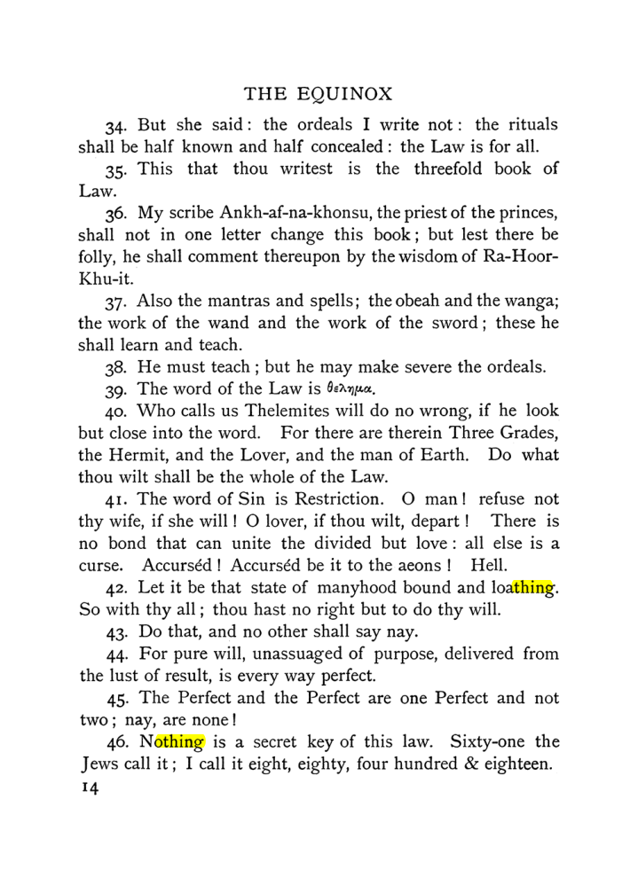 Original scan of The Equinox (Volume I, Number IX), PDF page 54