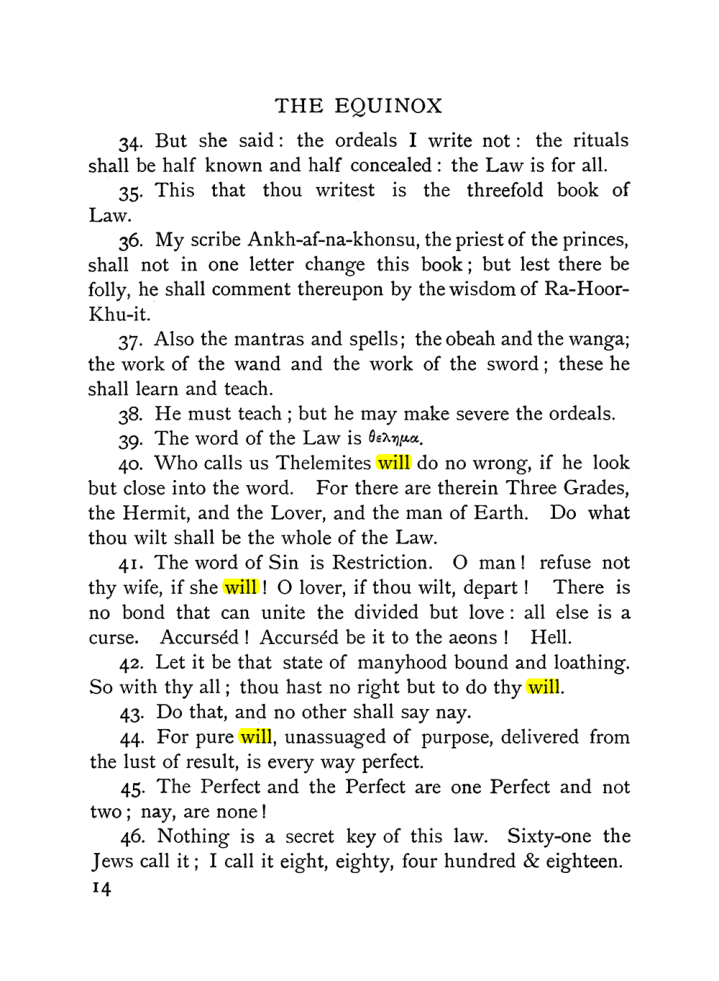 Original scan of The Equinox (Volume I, Number IX), PDF page 54