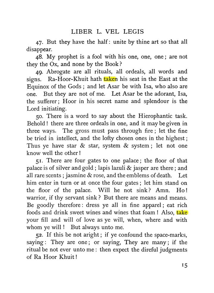 Original scan of The Equinox (Volume I, Number IX), PDF page 55