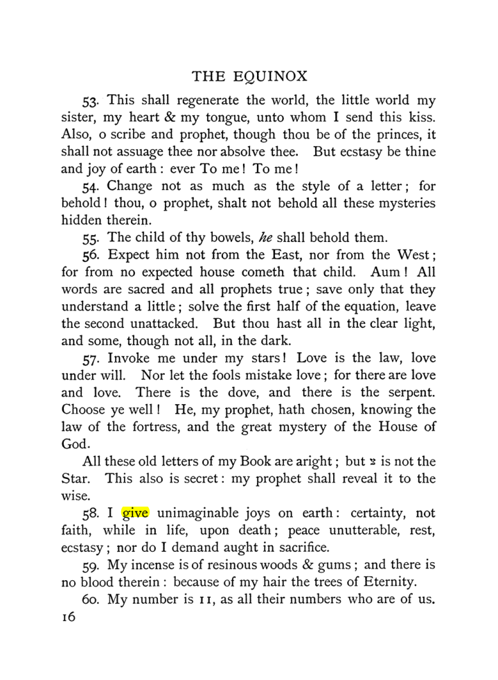 Original scan of The Equinox (Volume I, Number IX), PDF page 56