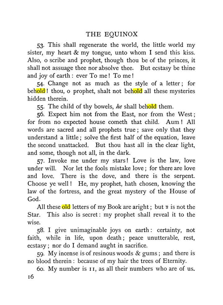 Original scan of The Equinox (Volume I, Number IX), PDF page 56