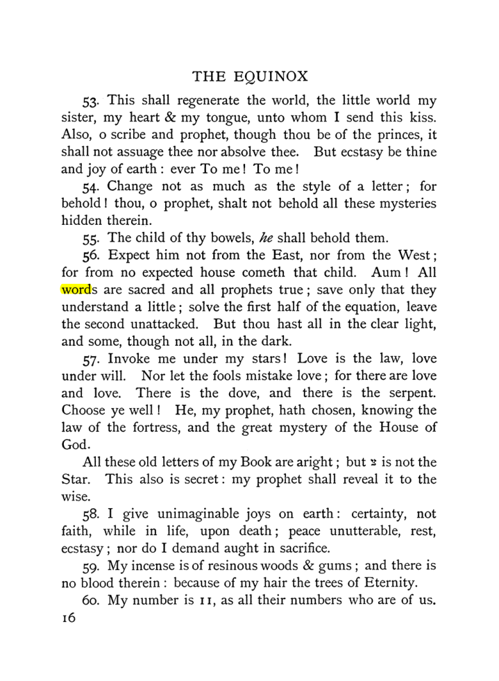 Original scan of The Equinox (Volume I, Number IX), PDF page 56