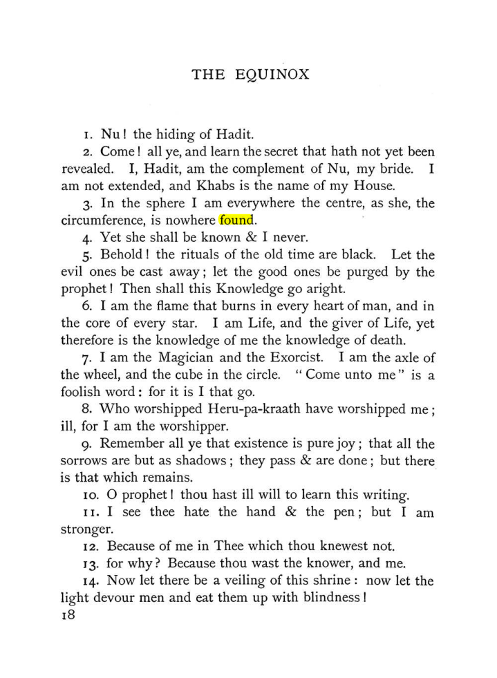 Original scan of The Equinox (Volume I, Number IX), PDF page 58