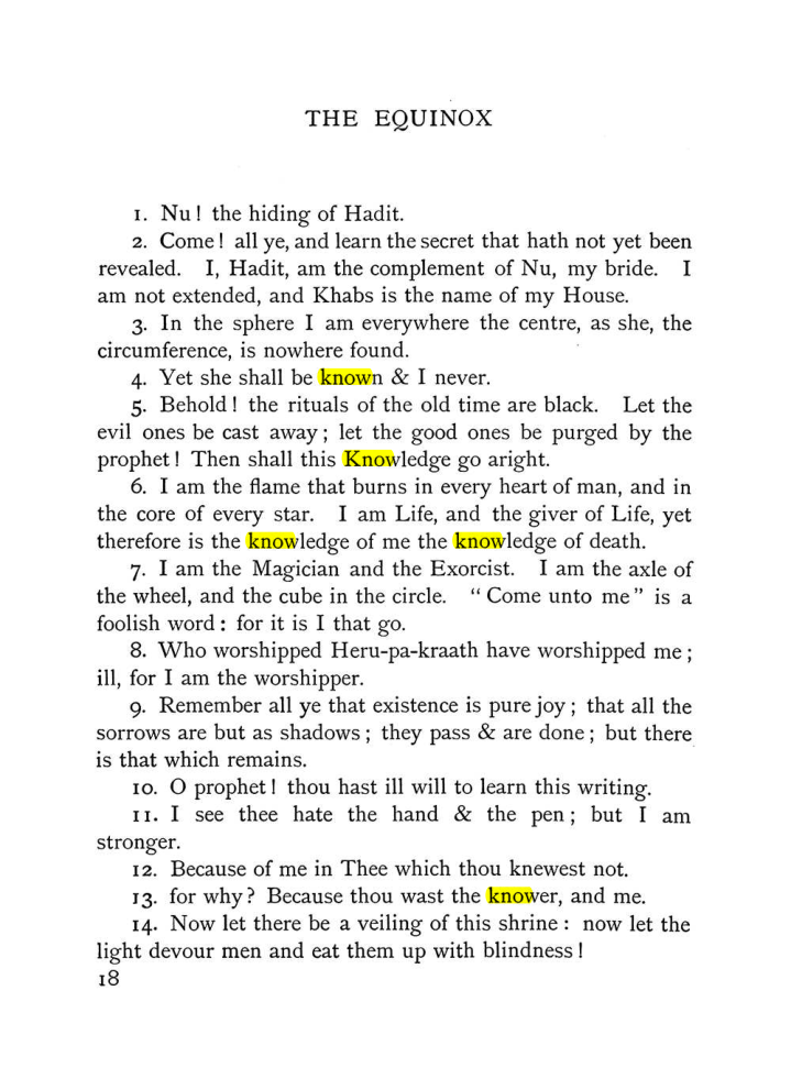Original scan of The Equinox (Volume I, Number IX), PDF page 58