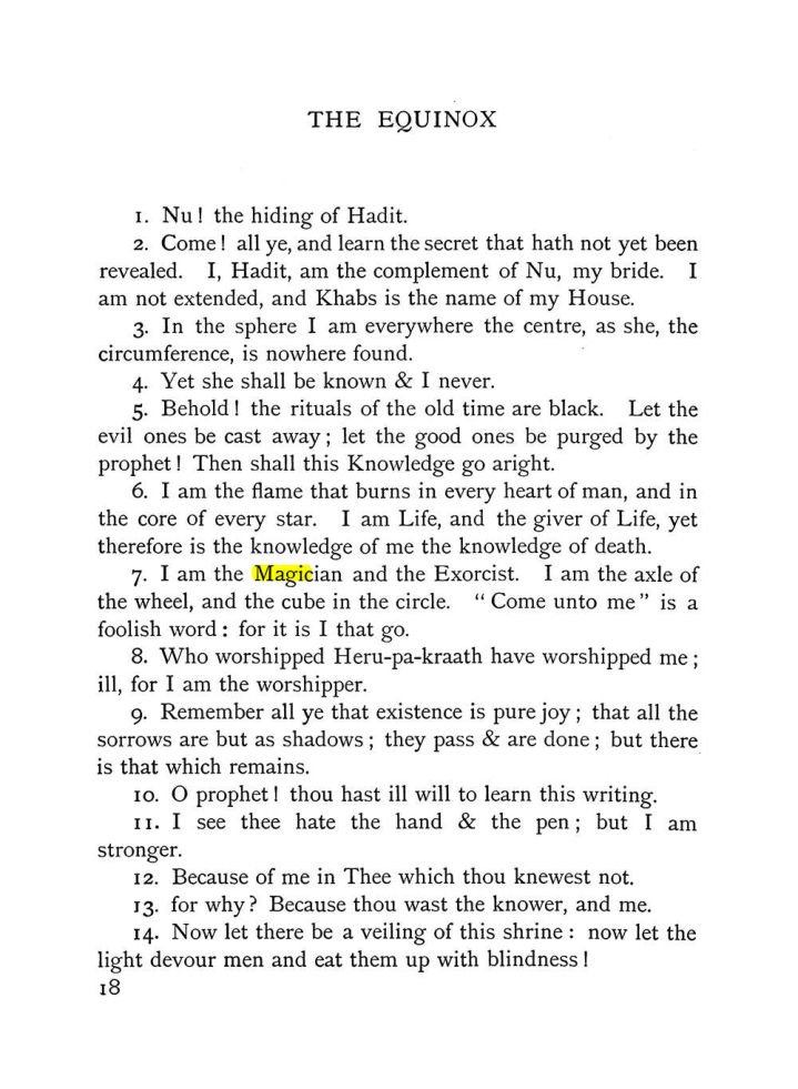 Original scan of The Equinox (Volume I, Number IX), PDF page 58