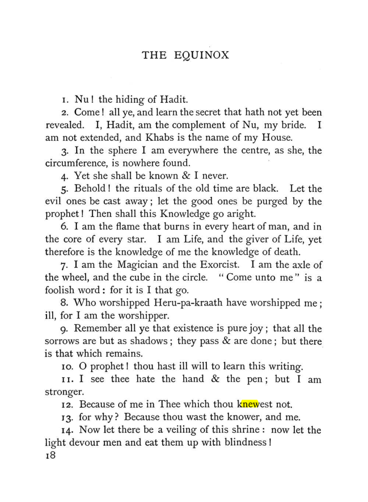 Original scan of The Equinox (Volume I, Number IX), PDF page 58