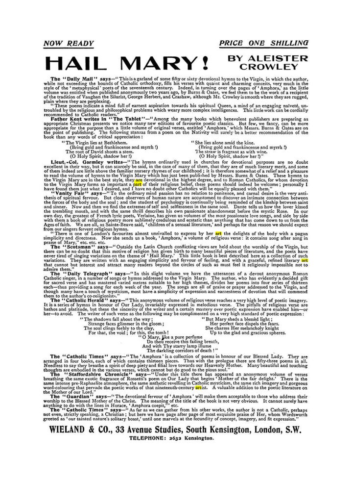 Original scan of The Equinox (Volume I, Number IX), PDF page 593
