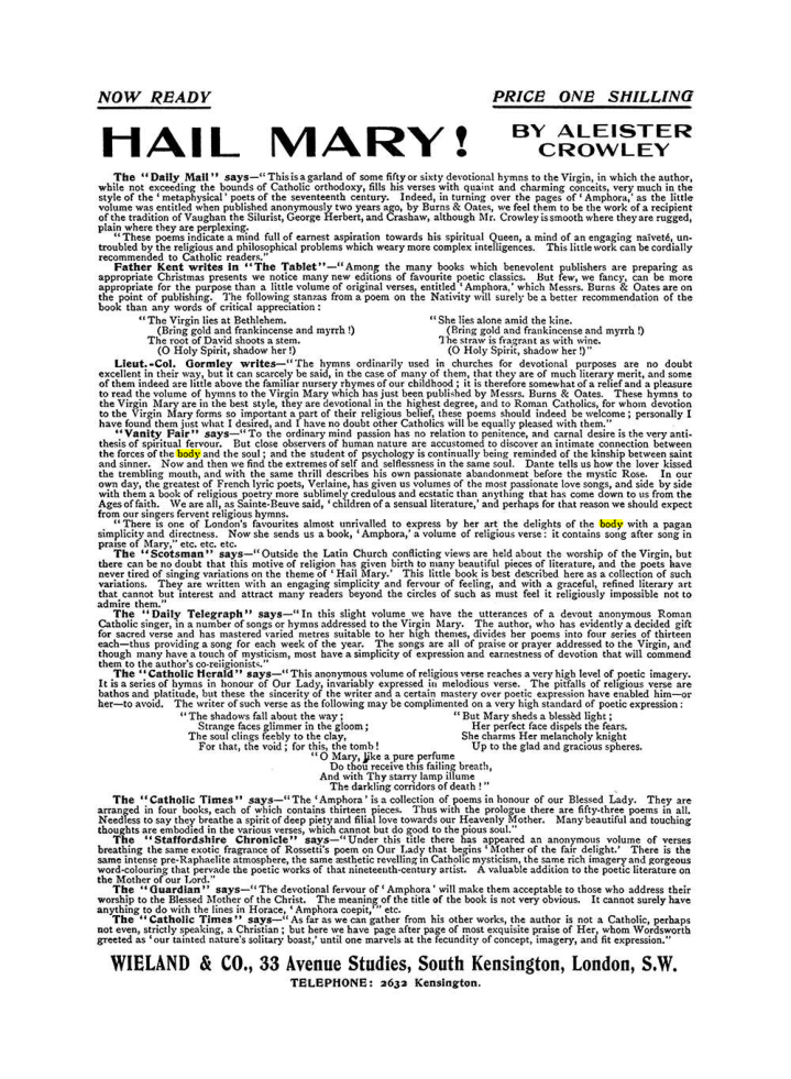 Original scan of The Equinox (Volume I, Number IX), PDF page 593