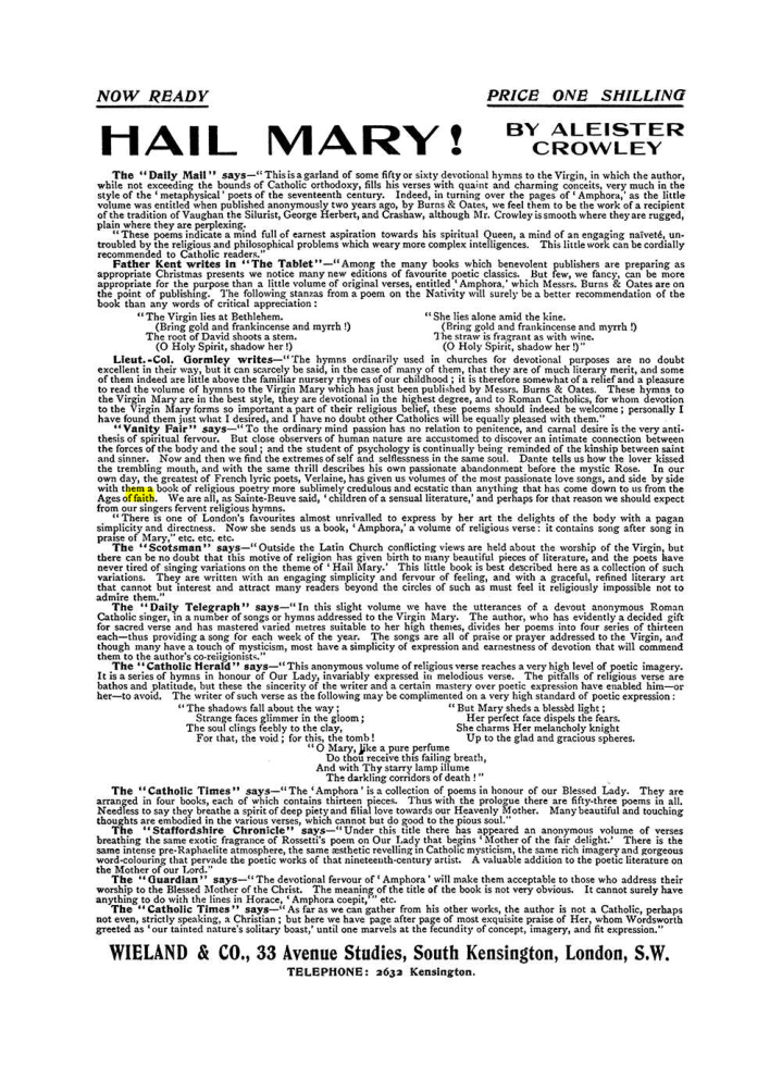 Original scan of The Equinox (Volume I, Number IX), PDF page 593