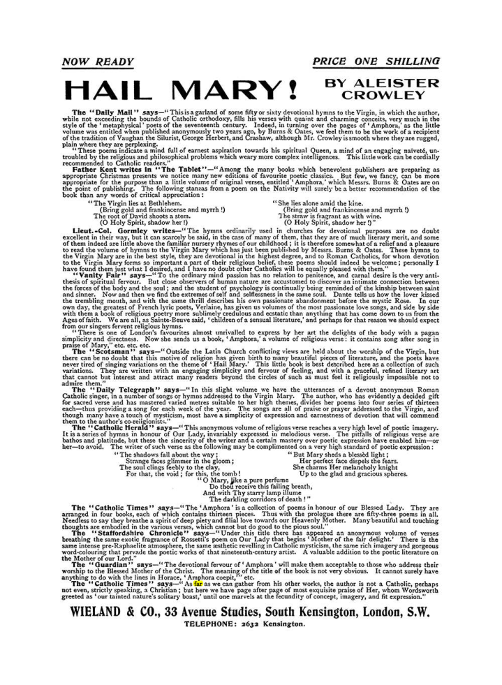 Original scan of The Equinox (Volume I, Number IX), PDF page 593