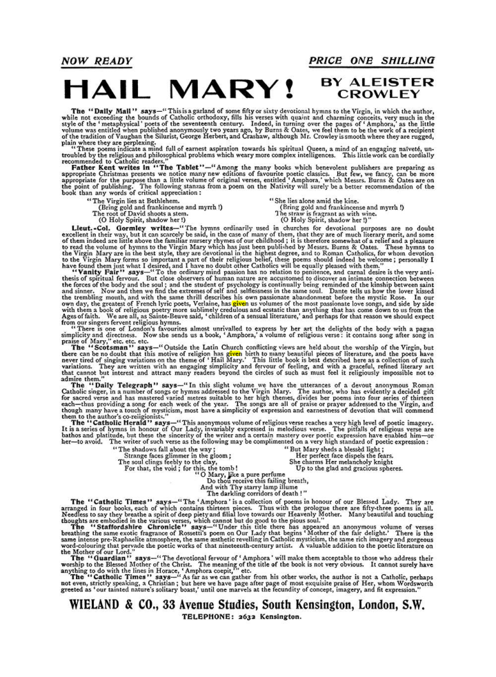 Original scan of The Equinox (Volume I, Number IX), PDF page 593