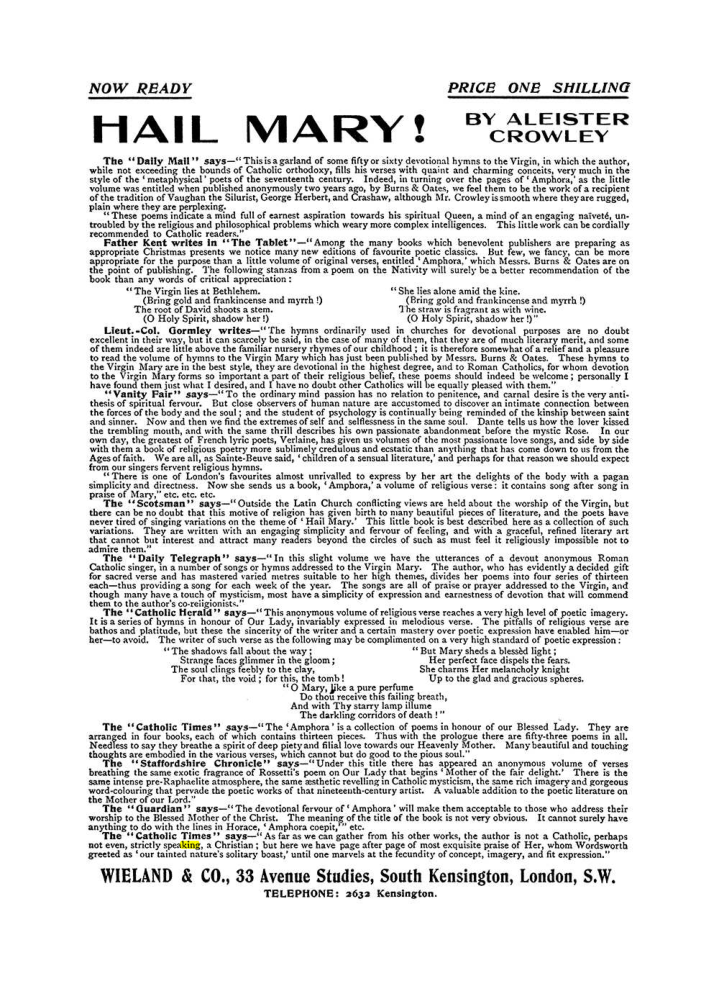 Original scan of The Equinox (Volume I, Number IX), PDF page 593