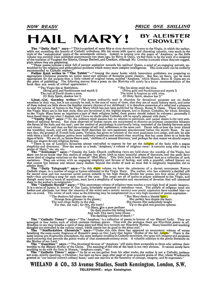 Original scan of The Equinox (Volume I, Number IX), PDF page 593